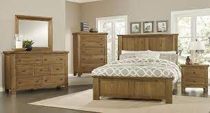 Bedroom, living room, dining room, kitchen, office, outdoor Collaboration Panel Bedroom Set Oak Vaughan Bassett Bassett Furniture Bedroom Furniture Bedroom Sets