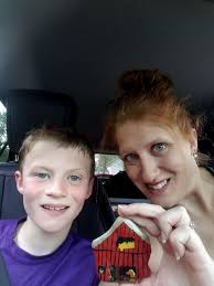 River hide and seek project with family