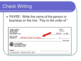 A check is a form of record that directs a bank to transfer the money from an individual person's account to another's. Check Writing All About Checks Ppt Download