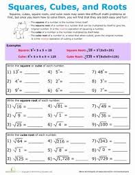 Squares And Square Roots Worksheet Awesome 11 Beste Afbeeldingen Over Squares Square Roots Op C In 2020 Algebra Worksheets Pre Algebra Worksheets Math Lesson Plans