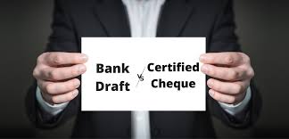 Which is safer cheque or demand draft ? Bank Draft Vs Certified Cheque Canada Buzz