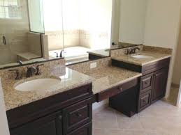 Making a hole in the granite isn't difficult. Bathroom Countertop Ideas And Tips Ultimate Home Ideas