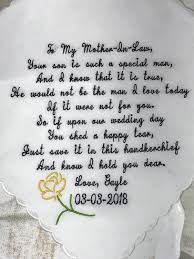 Mother Of The Groom Handkerchief Hankerchief Wedding Etsy Wedding Gifts For Parents Mother Of The Groom Handkerchiefs Wedding Hankerchief