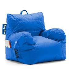 Big Joe 645614 Dorm Bean Bag Chair Sapphire Blue Bean Bag Chair Kids Bean Bag Chair Blue Bean Bags