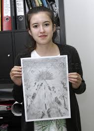 Desen in creion cu un peisaj cu cascada si padure | pencil drawing of a waterfall landscape forest. Un Peisaj Cu Trandafiri In Creion Un Peisaj Cu Trandafiri In Creion Galerie Desene