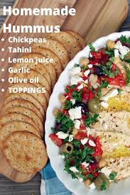 Homemade Hummus Dip Recipe For A Delicious Healthy Lunch Recipe Hummus Recipe Homemade Healthy Dip Recipes Homemade Hummus