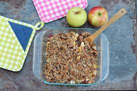 Green apples have less sugar and carbs, and more fiber, protein are honeycrisp apples good for weight loss? Honeycrisp Apple Crisp Healthy Gluten Free The Fountain Avenue Kitchen