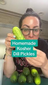 To those asking for the containers, I added them to my Amazon Storefront to  the ‘Mentioned On Social Media’ section 💙 Kosher pickles traditionally use  kosher salt to brine the cucumbers and no ...