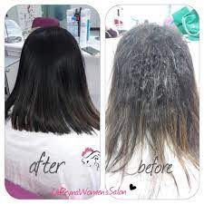 Contact hair protein treatment on messenger. Facebook