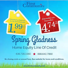 Get A Home Equity Line Of Credit At A Great Rate Check Out Our Spring Gladness Promotion You Can Find Home Equity Line Home Equity Line Of Credit