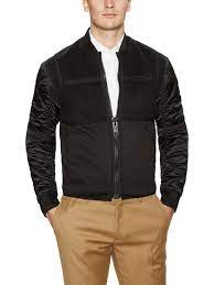 Freeport Quilted Wool Bomber Jacket By Calvin Klein Collection At Gilt Wool Bomber Jacket Bomber Jacket Quilted Sleeves