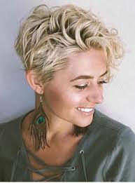 If your hair is already curly, you will have so much fun styling it. 46 Best Short Curly Blonde Haircuts For 2018 Short Curly Haircuts Thick Hair Styles Curly Hair Styles Naturally
