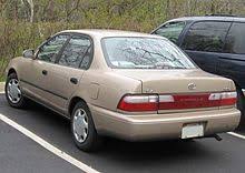 Find toyota corolla listings at the best price. Toyota Corolla E100 Wikipedia
