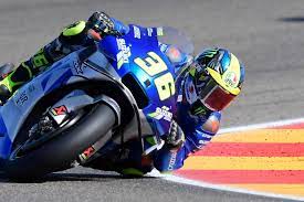In the most classic of the scenarios, the rain has made an appearance at the 5.9 km british circuit of. Suzuki Rider Joan Mir Eyes World Motogp Crown Daily Sabah