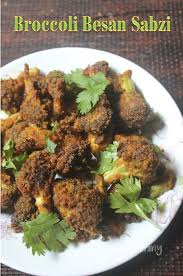 Broccoli Besan Sabzi Recipe Broccoli Stir Fry With Chickpea Flour Recipe Sabzi Recipe Broccoli Indian Recipes Broccoli Recipes