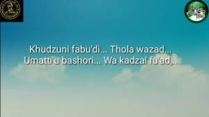 Read khudzūnī from the story lirik sholawat & hadroh by marzheliarr (marzhelia_r) with 8,458 reads. Lirik Khudzuni Az Zahir Pekalongan Youtube