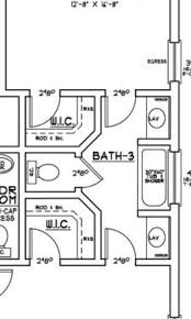 Jack And Jill Baths Jack And Jill Bathroom Bathroom Plans Bathroom Floor Plans