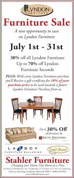 We endeavor to accurately describe every product offered for sale; Tuesday July 7 2020 Ad Stahler Furniture The Caledonian Record