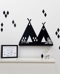 Wandtattoo Tipi Tipi Kinder Ikea Ribba Wandregal Wandgestaltung Baby Wanddeko Kinderzimmer Schwarz Mobel Nicht Inklusive Baby Boy Room Decor Teepee Decal Kid Room Decor