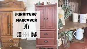 Huge sale on welsh dresser now on. Diy Coffee Bar Armoire Chalk Paint Furniture Makeover Youtube