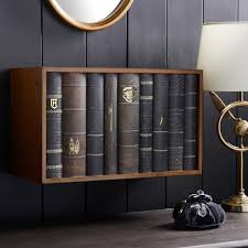 Factory4me brown curtains bookshelf library themed bookcase, light brown and blue curtains with books shelf printed literature design window set of 2 84 inch panels for living room bedroom kitchen. Harry Potter Faux Book Lockbox Pottery Barn Teen