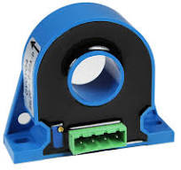 Unidirectional DC Leakage Current Sensor CYCT04-52L20, Output: 4-20 mA DC,  Power Supply: +12 V DC, Window: Ø 20 mm