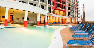 Hampton Inn Suites Beachfront Hotel Located In Orange Beach Gulf Shores Alabama Orange Beach Hotels Beachfront Hotels Hampton Inn