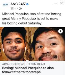 Here we go…. Michael...