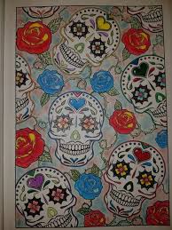 This printable coloring book features 21 pages of detailed sugar skulls inspired by dia de muertos that you can print and color as many 10 sugar skull day of the dead coloringpages original art | etsy. Pin On Sugar Skull Art