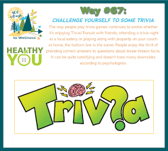 Built by trivia lovers for trivia lovers, this free online trivia game will test your ability to separate fact from fiction. 100 Ways To Wellness Challenge Cary Medical Center Caribou Me
