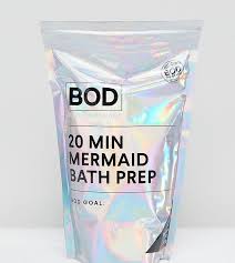 Bod Exclusive 20 Min Mermaid Bath Prep With Pink Shimmer Ad Beauty Bath Bomb Packaging Chip Packaging Beauty Packaging