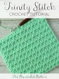 Home » crochet » tutorials » crochet stitches » 12 stunning crochet stitches. Trinity Crochet Stitch Tutorial The Unraveled Mitten