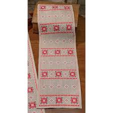 How to decorate with table runners. Permin Scandinavian Christmas Table Runner Counted Cross Stitch Kit