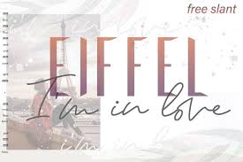 Use it to make any design project stand out! Eiffel In Love Font Dafont Free
