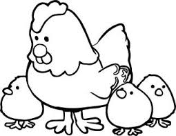 Rooster coloring page with rooster farm animal coloring pages for. Cartoon Chicken Coloring Pages Chicken Cartoon