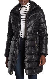 Faux Fur Lined Quilted Coat