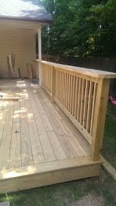 17 beautiful porch railing ideas you want to try wood railing with stair. My Deck Rail Wood Deck Railing Deck Railing Design Wood Deck Designs