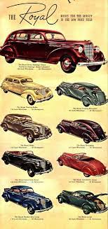 1938 Chrysler Royals Vintage Cars Old American Cars Classic Cars