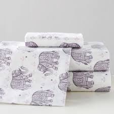 4.5 out of 5 stars 2. Winter Purple Elephant Sheet Set