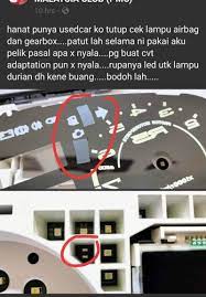 The mechanism to raise and lower the back rest also isn't great, it can easily become uneven on one side vs the other so my baby ends up rolling into the corner of the stroller if i don't adjust it perfectly evenly (which isn't easy to do). Adjust Mileage Dan Hilangkan Lampu Warning Pada Kereta Terpakai Jaga Jaga Wapcar