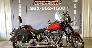 Image result for Bright Victory Red 1993 FLSTF