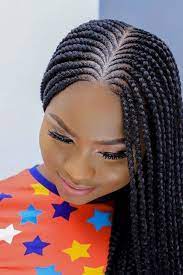 For the curls at the back you can use a small size curling iron and make use of your fingers to add more definition and texture to the curls. Hottest Braids Hairstyles African Hair Braiding Styles Braided Hairstyles Braids Hairstyles Pictures