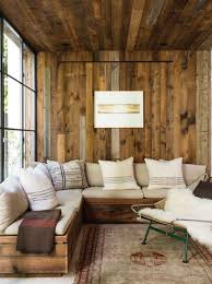 Mieszkanie Jaworzno Minimalist Interior Of A Beautiful House With Colorful And Rustic Design Modern Cabin Interior Cabin Interior Design Rustic Living Room