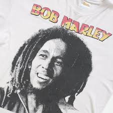 Vintage RARE Bob Marley Above The Falling Rain Single Stitch T-Shirt
