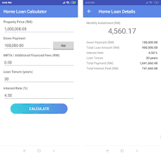 Interest rates for housing loans in malaysia are usually quoted as a percentage below the base rate (br). Home Loan Calculator Malaysia Apk Download Latest Android Version 1 2 1 Com Appnextdoor Homeloancalculator