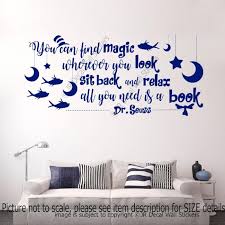 Cheap wall stickers, buy quality home & garden directly from china suppliers:personalised name pirate boys bedroom wall art stickers decals transfers murals home interior wall art #m231 enjoy free shipping worldwide! Dr Seuss Magic Inspirational Quotes Wall Stickers Kids Bedroom Wall Art