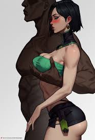 Dude walking out her hoe Viper - Rule 34 AI Art