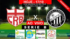 Ouça, ao vivo, mais um jogo do brasileirão série b. Ao Vivo Crb X Operario Com Imagens De Replay Pela Serie B Do Brasileirao 2020 Youtube