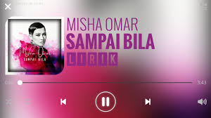 Music composed by sharon paul. Misha Omar Sampai Bila Lirik Youtube