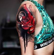 Tatuando rosas, reloj y filigrana realista en el brazo/aguja línea 3rl/black&grey/tattoo timelapse. Rose Tattoos For Women Ideas And Designs For Girls